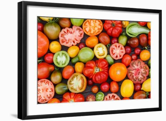Colorful Tomatoes-Shebeko-Framed Photographic Print