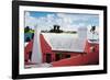 Colorful Traditional House, St George, Bermuda-George Oze-Framed Photographic Print