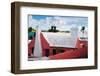 Colorful Traditional House, St George, Bermuda-George Oze-Framed Photographic Print