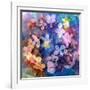 Colorful Translucent Layer Work from Orchid and Hydrangea-Alaya Gadeh-Framed Photographic Print