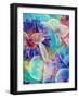 Colorful Translucent Layer Work from Orchid and Zinnia-Alaya Gadeh-Framed Photographic Print