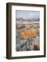 Colorful travertine formations at Great Fountain Geyser, Yellowstone National Park.-Alan Majchrowicz-Framed Photographic Print