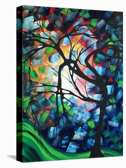 Colorful Tree Maze-Megan Aroon Duncanson-Stretched Canvas