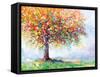 Colorful Tree of Life-Leon Devenice-Framed Stretched Canvas