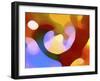 Colorful Tree of Light-Amy Vangsgard-Framed Giclee Print