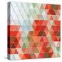 Colorful Triangles Pattern-Maksim Krasnov-Stretched Canvas