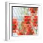 Colorful Triangles Pattern-Maksim Krasnov-Framed Art Print