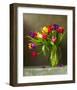 Colorful Tulips Still Life-null-Framed Premium Giclee Print