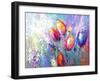 Colorful Tulips-Leon Devenice-Framed Art Print