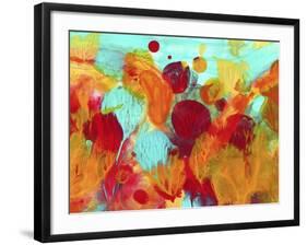 Colorful under the Sea Abstract-Amy Vangsgard-Framed Giclee Print