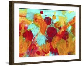 Colorful under the Sea Abstract-Amy Vangsgard-Framed Giclee Print