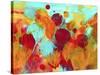 Colorful under the Sea Abstract-Amy Vangsgard-Stretched Canvas