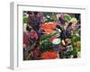 Colorful Vegetable Market in Chichicastenango, Guatemala-Keren Su-Framed Premium Photographic Print