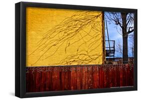 Colorful View in Brooklyn New York-null-Framed Poster