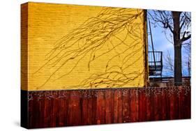 Colorful View in Brooklyn New York-null-Stretched Canvas