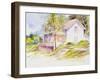 Colorful View-Jane Slivka-Framed Art Print