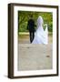 Colorful Wedding Shot of Bride and Groom-PH.OK-Framed Photographic Print