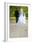 Colorful Wedding Shot of Bride and Groom-PH.OK-Framed Photographic Print