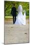 Colorful Wedding Shot of Bride and Groom-PH.OK-Mounted Photographic Print