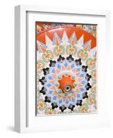 Colorful Wheel For Carriages, Costa Rica-Bill Bachmann-Framed Photographic Print