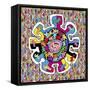 Colorful Wheel-Miguel Balbás-Framed Stretched Canvas