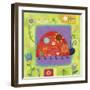 Colorful Whimsy 1-Holli Conger-Framed Giclee Print