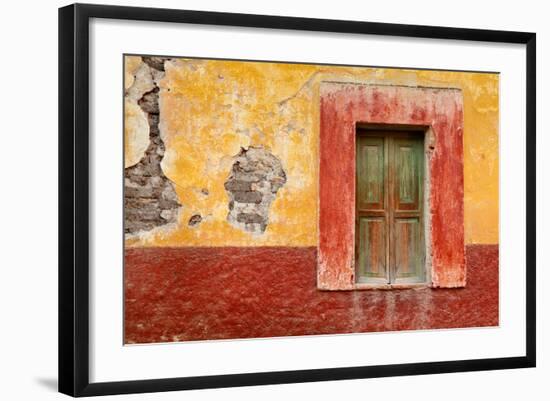 Colorful Window-Kathy Mahan-Framed Photographic Print