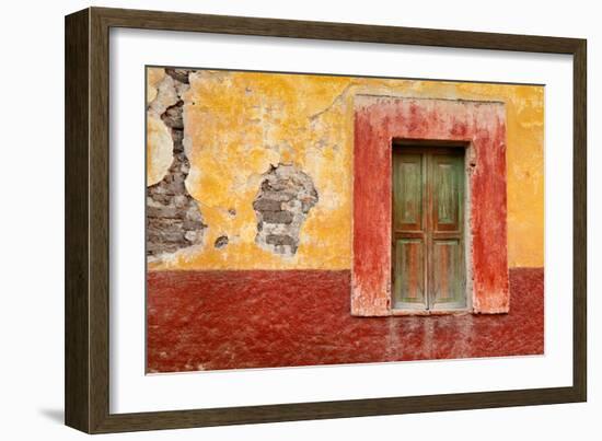 Colorful Window-Kathy Mahan-Framed Photographic Print