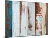 Colorful Wood Background-jannoon028-Mounted Photographic Print