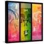 Colorful Year of the Goat Banner Set - 2015-cienpies-Stretched Canvas