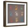 Colorfull Menu Icons - Drinks-ONiONAstudio-Framed Art Print