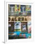 Colorfully Painted Wall in the Old Town, Vilnius, Lithuania-Keren Su-Framed Photographic Print