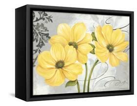 Colori Yellow I-Pamela Gladding-Framed Stretched Canvas