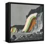 Coloring Cliffs-Danielle Kroll-Framed Stretched Canvas