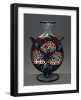 Colorless Blown Glass Vase with Murrine Decoration, 1914-1916-Umberto Boccioni-Framed Giclee Print