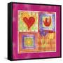 Colors 2 Birthday-Maria Trad-Framed Stretched Canvas