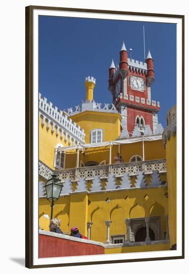 Colors and Decoration of the Romanticist Castle Palacio Da Pena, UNESCO World Heritage Site-Roberto Moiola-Framed Premium Photographic Print