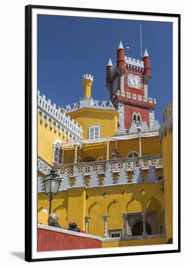 Colors and Decoration of the Romanticist Castle Palacio Da Pena, UNESCO World Heritage Site-Roberto Moiola-Framed Premium Photographic Print