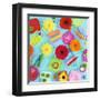 Colors and Flowers-Amelie Vuillon-Framed Art Print