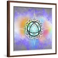 Colors Globe-Ata Alishahi-Framed Giclee Print