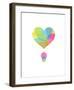 Colors of a Heart-Volkan Dalyan-Framed Art Print