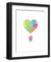 Colors of a Heart-Volkan Dalyan-Framed Art Print