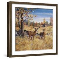 Colors of Autumn-Jeff Tift-Framed Giclee Print