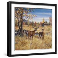 Colors of Autumn-Jeff Tift-Framed Giclee Print