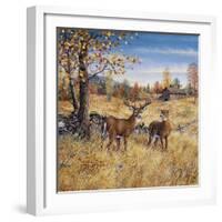 Colors of Autumn-Jeff Tift-Framed Premium Giclee Print