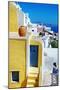 Colors of Greece Series - Santorini, Traditional Cycladic Architecture-Maugli-l-Mounted Photographic Print