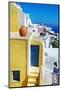 Colors of Greece Series - Santorini, Traditional Cycladic Architecture-Maugli-l-Mounted Photographic Print