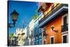 Colors Of Old San Juan II-George Oze-Stretched Canvas