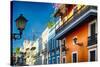 Colors Of Old San Juan II-George Oze-Stretched Canvas