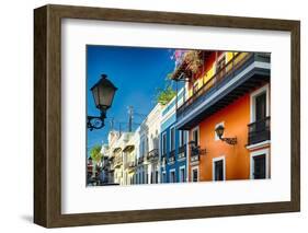 Colors Of Old San Juan II-George Oze-Framed Photographic Print